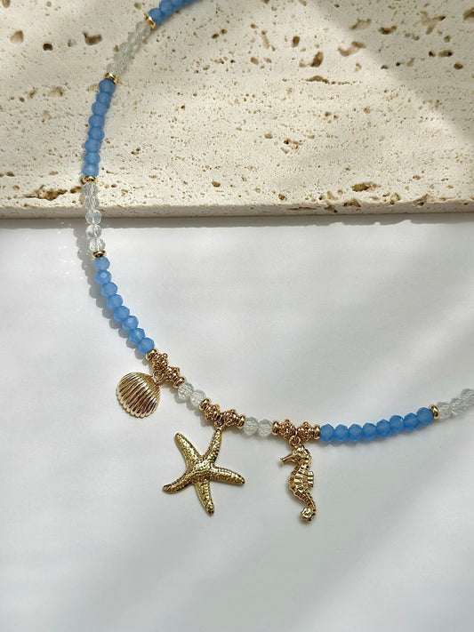 Ocean Series Beaded Necklace